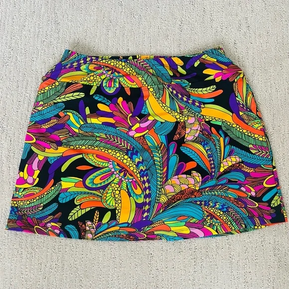 B Skinz Golf Skort Mardi Gras - Picture 1 of 8